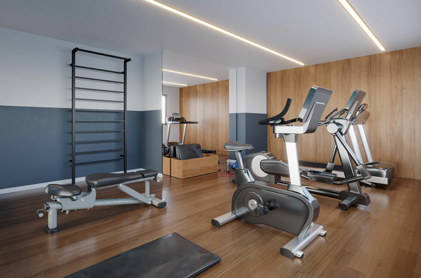 Fitness - Residencial  (Perspectiva artística)