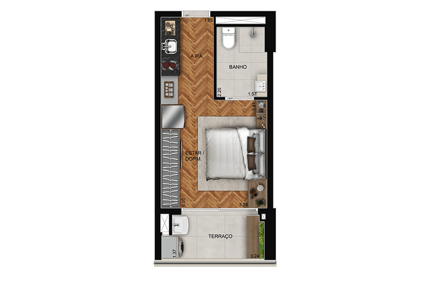 Studio 28m² - Final 10