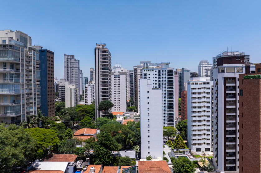 Vista do 11º andar da Av. Açoce (Foto da vista) 