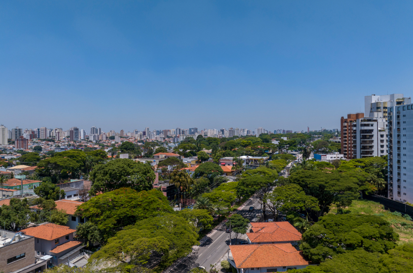 Vista do 11º andar da Av. Aicas (Foto da vista) 