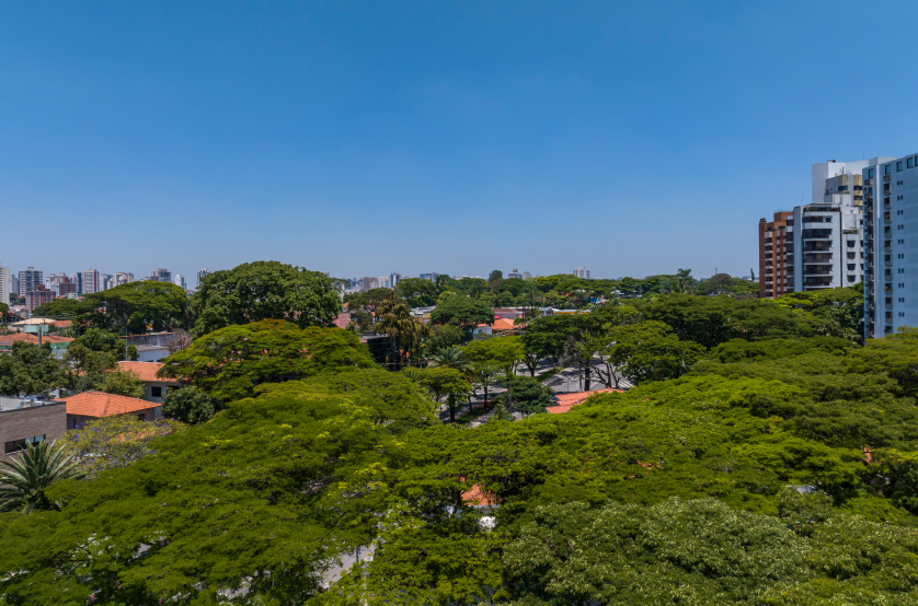 Vista do 7º andar da Av. Aicas (Foto da vista) 