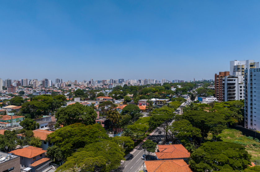 Vista do 12º andar da Av. Aicas (Foto da vista) 