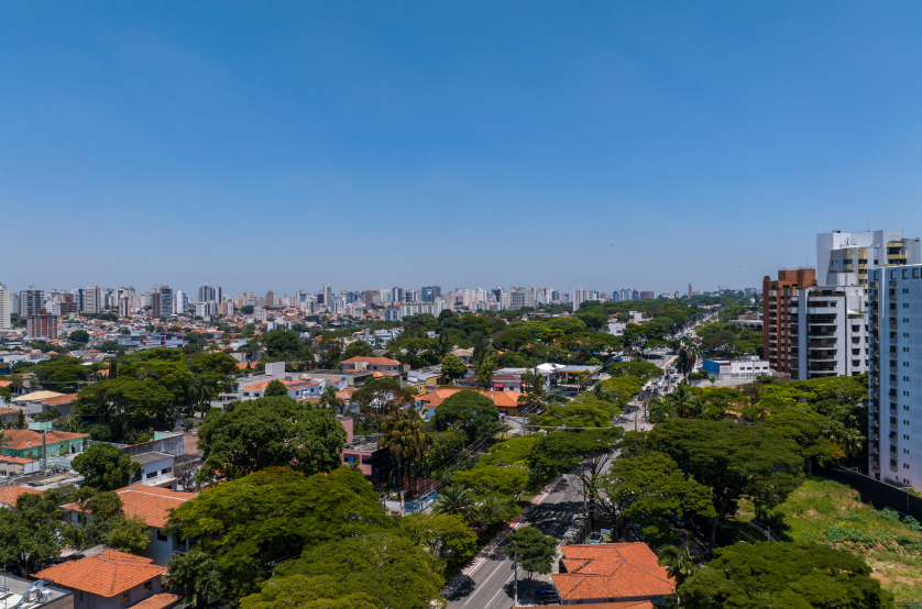 Vista do 13º andar da Av. Aicas (Foto da vista) 