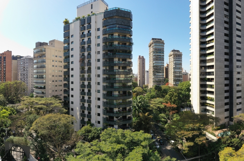 Vista do 10º andar - Lateral