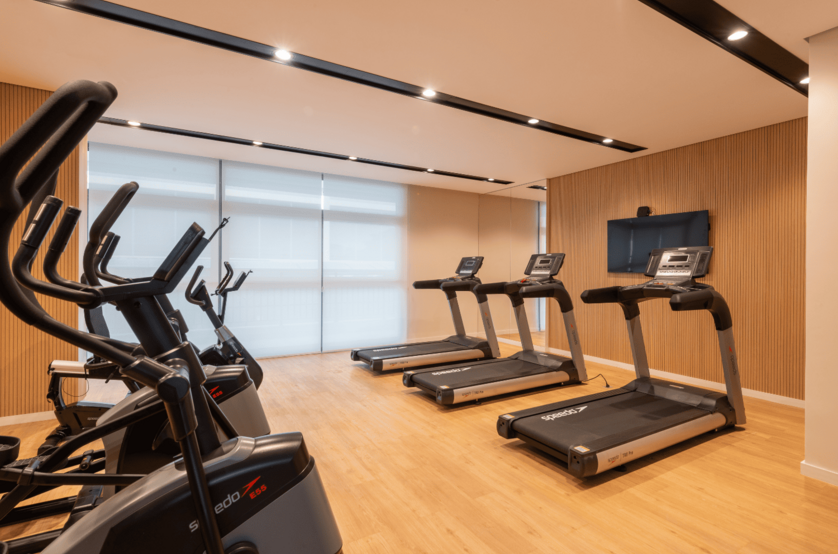 Fitness com 114m² (foto do local)